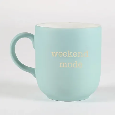 Rakle Weekend Mode Mug Blue 400 cc