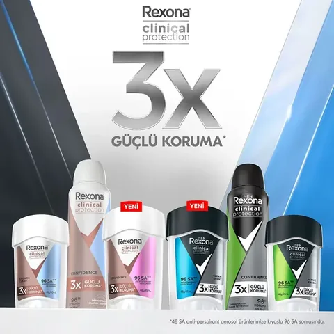 Rexona Men Clinical Protection Male Stick Deodorant Clean Scent 45 ml