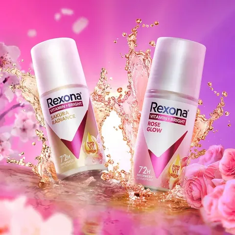 Rexona Vitamin + Bright Women's Roll-on Deodorant Sakura Radiance 45 ml