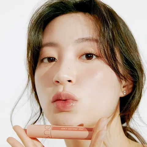 Rom&amp;nd Bare Juicy Lasting Tint Colored Lip Gloss 23 nucadamia