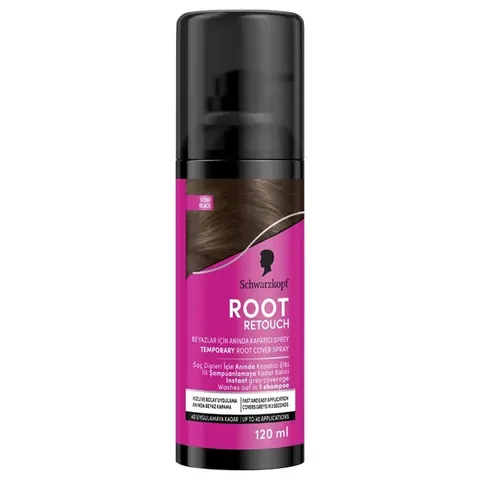 Root Retoucher Hair Dye Black 120 ml