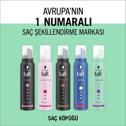 Taft Volume Hair Mousse 150 ml