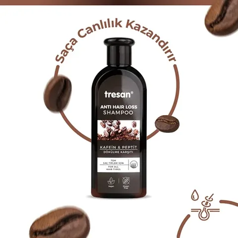 Tresan Caffeine & Peptide Anti-Hair Loss Shampoo 300 ml