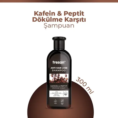 Tresan Caffeine & Peptide Anti-Hair Loss Shampoo 300 ml