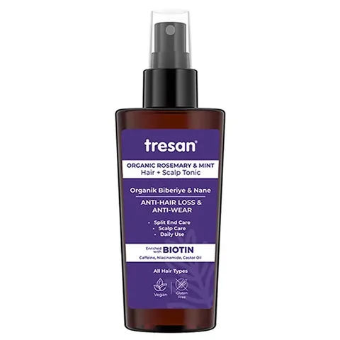 Tresan Organic Rosemary & Mint Anti-loss And Damage Hair Tonic 125 ml