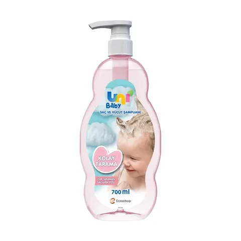 Uni Baby Dye-Free Shampoo Easy Detangling 700 ml