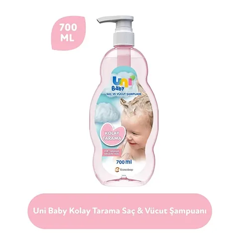 Uni Baby Dye-Free Shampoo Easy Detangling 700 ml