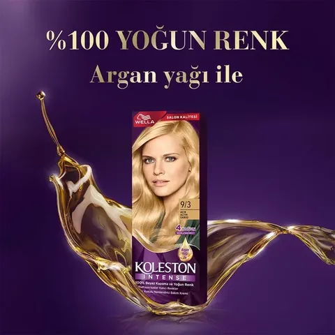 Wella Koleston Intense Hair Dye 9/3 light Golden Blonde