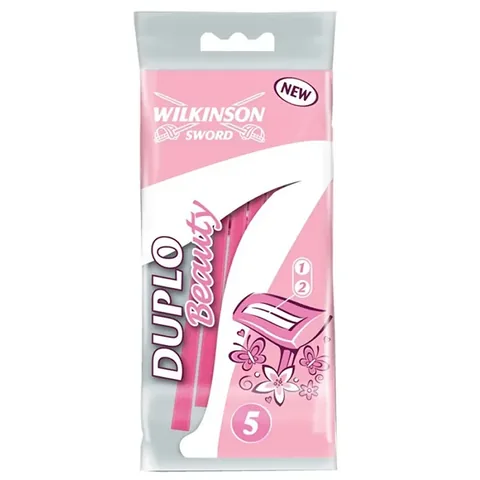 Wilkinson Duplo 5 Damenrasierer - Ergonomisches Glattrasur-Paket