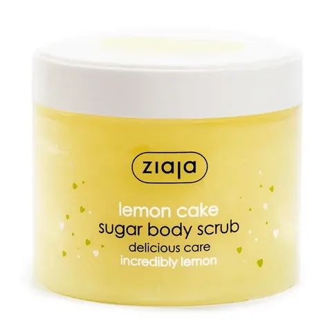Ziaja Lemon Cake Sugar Body Scrub 300 ml