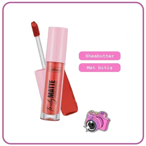 Callista Truly Matte Langanhaltender Flüssiglippenstift