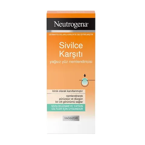 Увлажняющий крем для лица Neutrogena против акне без масла 50 мл