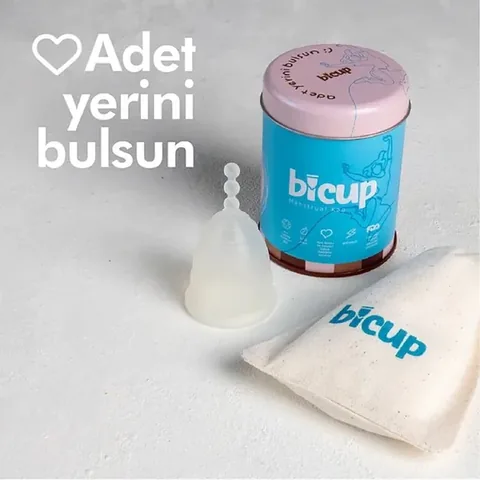 BiCUP Medium Menstruationstasse & Sterilisationsbecher