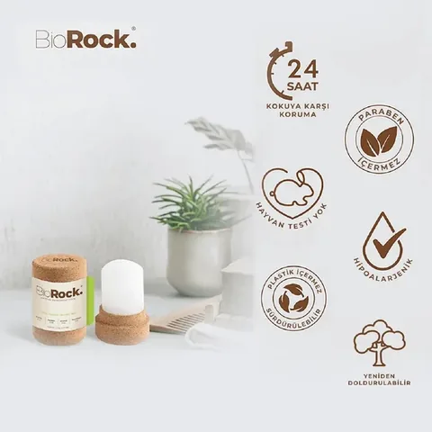 Кристаллический дезодорант-стик 120 г от Biorock