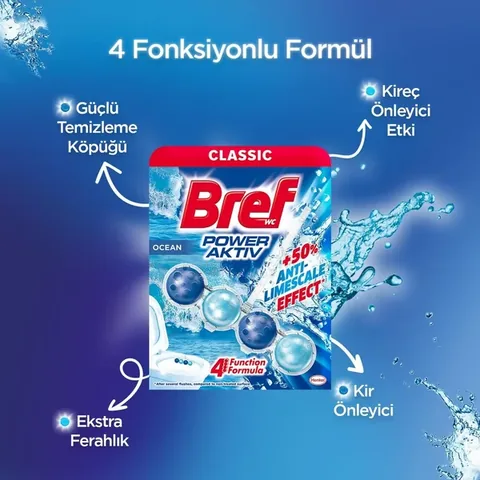 Блок-очиститель Bref Power Active Океан 51 г