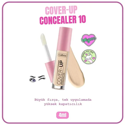 Callista Augenringe Concealer - Hohe Deckkraft für helle Haut