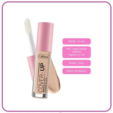 Callista Cover Up Concealer Under Eye Concealer No: 40 Porcelain 1 pcs