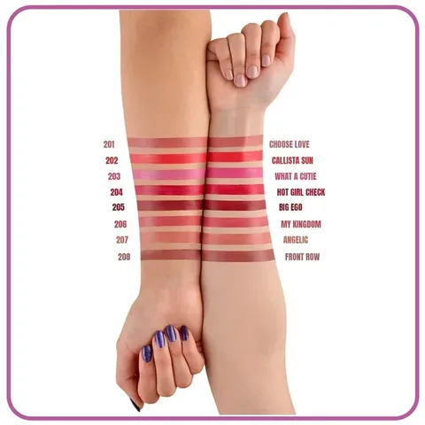 Callista Traumhaft Matt Creme Lipgloss - Nährende Braune Tönung