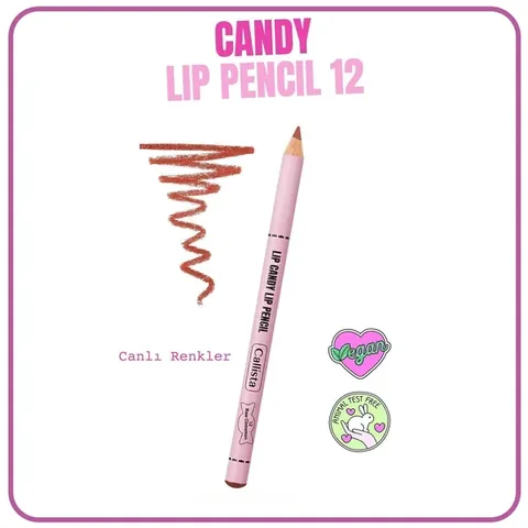 Callista Lip Candy Brauner Lippenstift für definierte Lippen