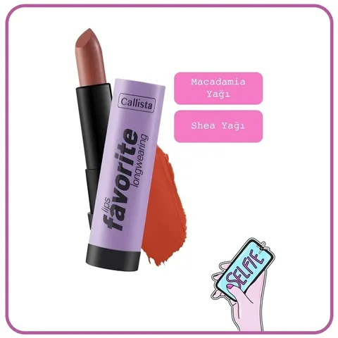 Callista Langhaltender Lippenstift - Here Kitty Kitty, 1 Stück