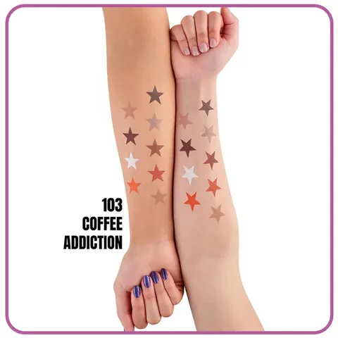 Callista Multi Palette Eyeshadow Eyeshadow Palette 103 Coffee Addiction 1 pcs