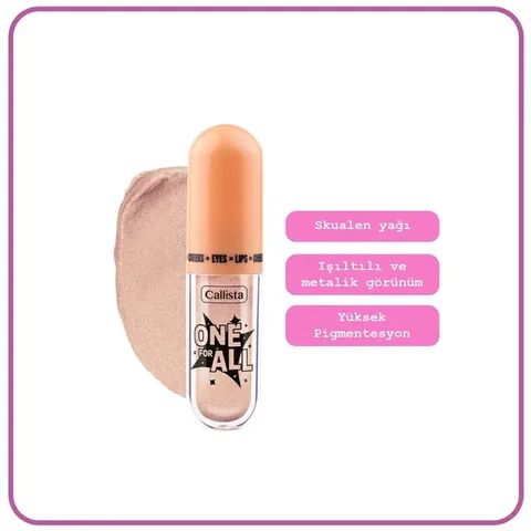 Callista One For All Liquid Eyeshadow Daylight No:01 3.3 ml