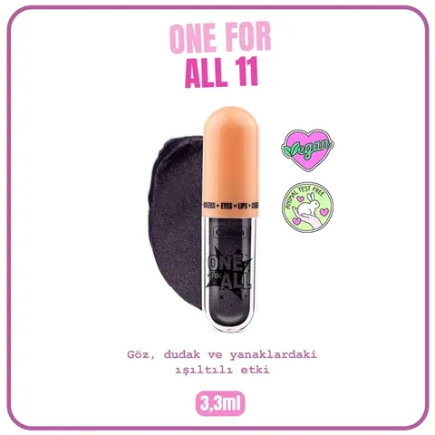 Callista One For All Liquid Eyeshadow Milky Way No: 11 3.3 ml
