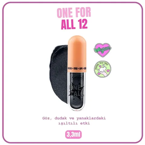 Callista One For All Liquid Eyeshadow Miracles Fly No:12 3.3 ml