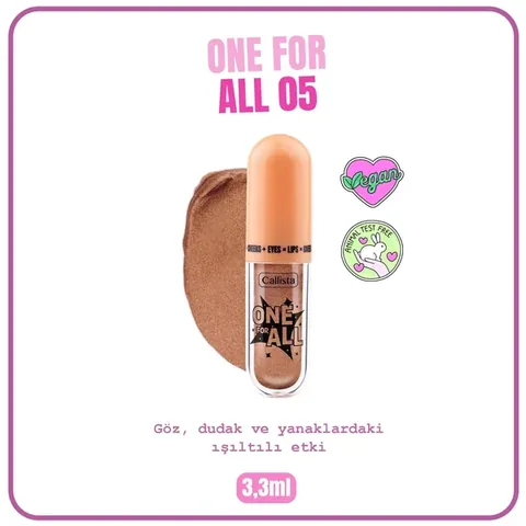 Callista One For All Liquid Eyeshadow That Antique No:05 3.3 ml