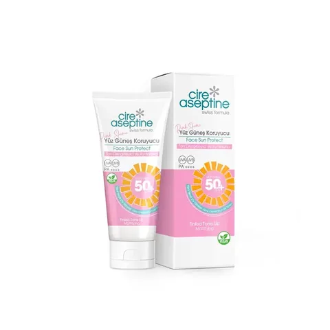 Cire Aseptine Sunscreen Face Tone Balancing SPF 50+ 50ml - Pink Shine