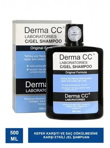 Derma CC Laboratories CC C/GEL Anti-Dandruff and Hair Loss Care Shampoo 500 ml