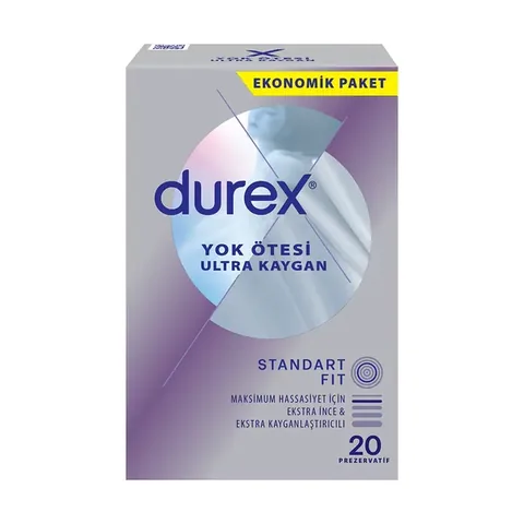 Durex Condoms Beyond Ultra Lubricant 20 Pack
