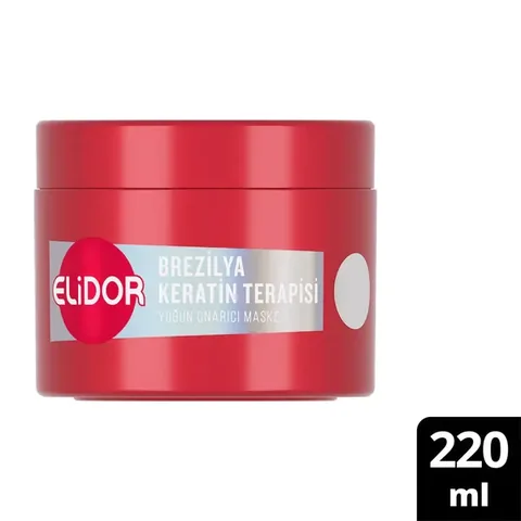 Elidor Hair Care Mask Intensive Repair Brazilian Keratin Therapy 220 ml