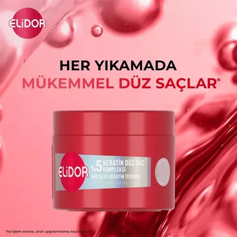 Elidor Hair Care Mask Intensive Repair Brazilian Keratin Therapy 220 ml