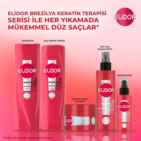 Elidor Hair Care Mask Intensive Repair Brazilian Keratin Therapy 220 ml