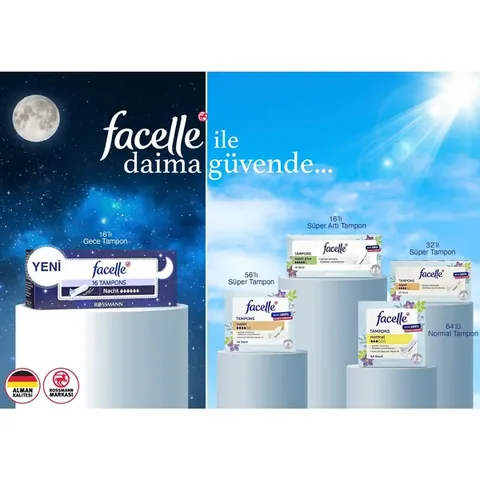 Facelle Super Pufferpads 32 Stück