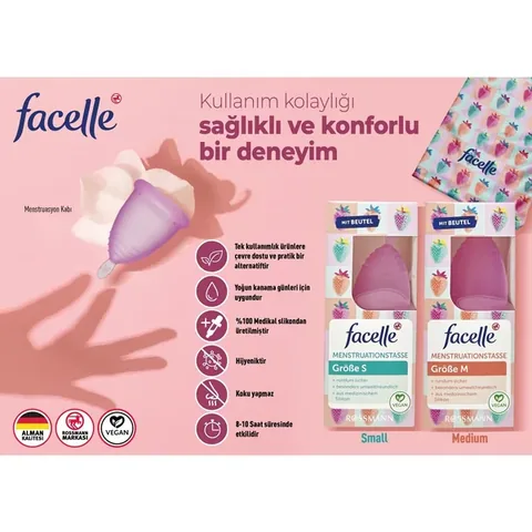 Facelle Veganer Menstruationsbecher
