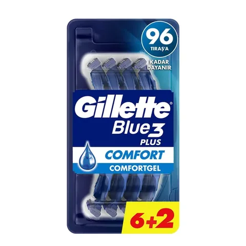 Бритва Gillette Blue3 Comfort одноразовая 8 шт.