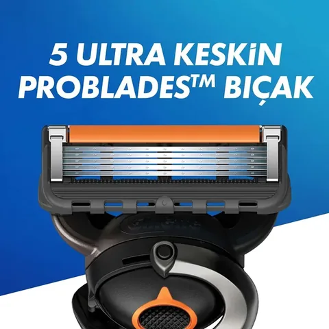Gillette شفرة حلاقة جيليت فيوجن بروغلايد احتياطية، قطعتان
