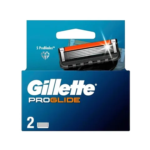 Gillette شفرة حلاقة جيليت فيوجن بروغلايد احتياطية، قطعتان