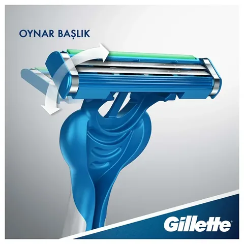Gillette Razor Blue 2 Maximum Sensitive 8 Blades