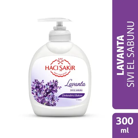 Hacı Şakir حاجي شاكر صابون سائل برائحة اللافندر 300 مل