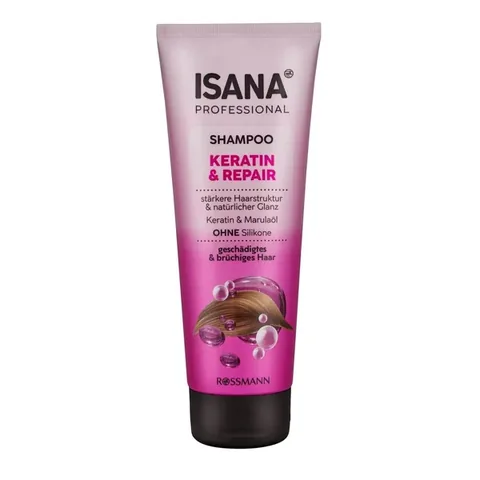 Isana Professional Keratin and Repair Shampoo 250 ml