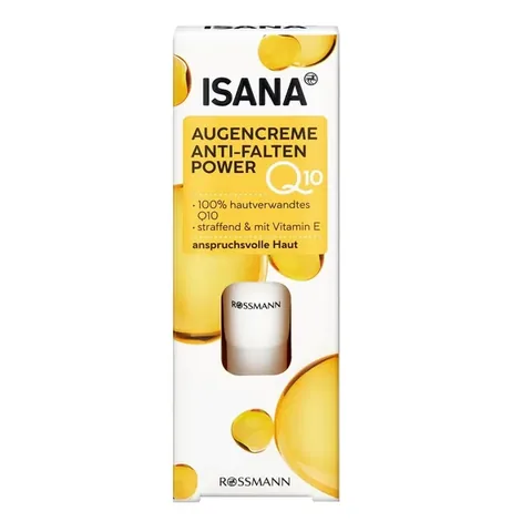 Isana Q10 Eye Contour Cream Anti-Wrinkle 15 ml