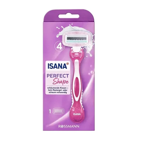 Isana Razor for Women 4 Blades 1 pcs