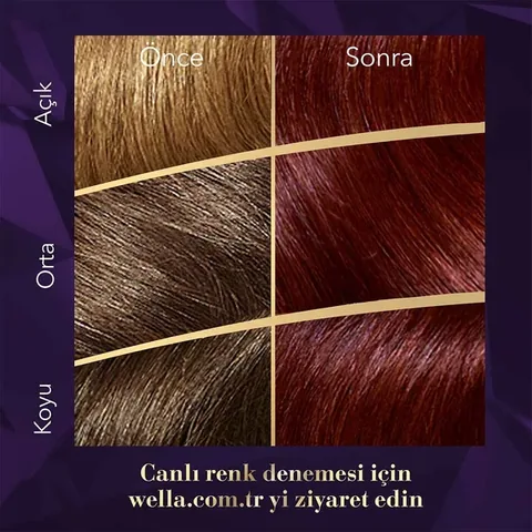 Koleston Wella Supreme Haarfärbeset