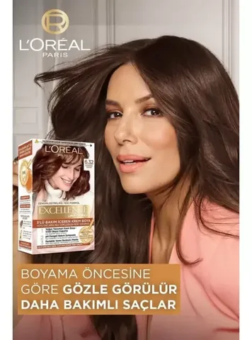 L’Oréal Paris Excellence Intense Hair Dye Caramel Brown 6.32 1 pcs