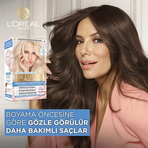 Loreal Paris Excellence Pure Blonde Hair Color 0.3 Ultra Light Ash Blonde
