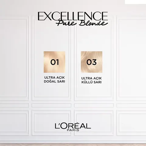Loreal Paris Excellence Pure Blonde Hair Color 0.3 Ultra Light Ash Blonde