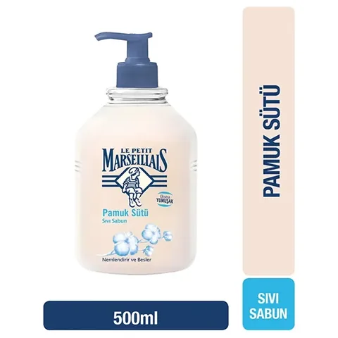 Le Petit Marseillais Cotton Milk Liquid Soap 500 ml